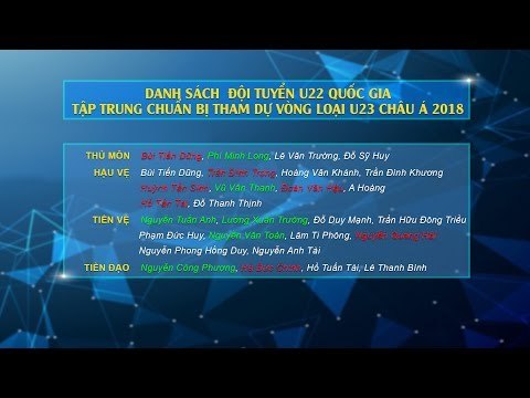 HLV NGUYỄN HỮU THẮNG CÔNG BỐ DANH SÁCH TẬP TRUNG ĐỘI TUYỂN U22