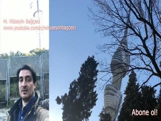 Çamlıca Anten Kulesinde Sona gelindi, kuleye gittim, sizin için görüntüledim