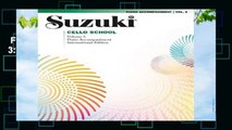Full E-book  Suzuki Cello School, Vol 3: Piano Acc.  Review