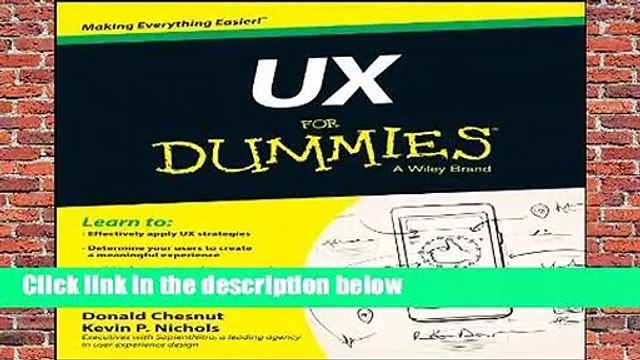 UX For Dummies  Review