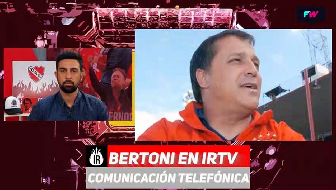 Bertoni sostuvo sos dichos contra el ciclo de Holan