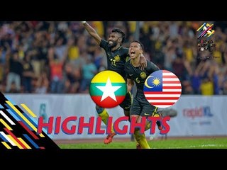 HIGHLIGHT | U22 MYANMAR vs U22 MALAYSIA | BẢNG A SEA GAMES 29