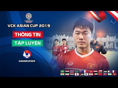 Buổi tập luyện thứ hai của ĐTQG Việt Nam trên đất Qatar | VFF Channel