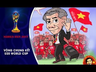 BỘ TRANH ĐẦY CẢM XÚC VỀ U20 VIỆT NAM TẠI SÂN CHƠI U20 WORLD CUP