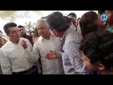 “Bienvenido Andrés Manuel”, dicen chiapanecos a AMLO en Tuxtla Gutiérrez
