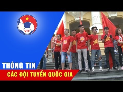 CĐV BÓNG ĐÁ VIỆT NAM NHUỘM ĐỎ ĐƯỜNG PHỐ HÀ NỘI TRƯỚC TRẬN U22 VIỆT NAM - U20 ARGENTINA