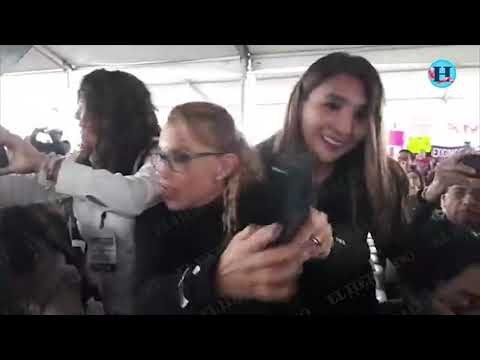 López Obrador en mitin en Tamaulipas