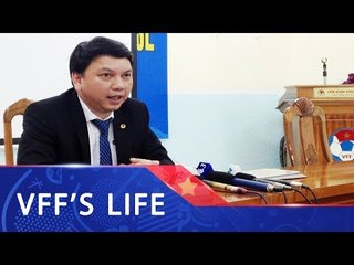 TỔNG THƯ KÝ VFF  LÊ HOÀI ANH: " VFF SẼ MỜI TRỌNG TÀI NGOẠI ĐIỀU HÀNH 1 SỐ TRẬN ĐẤU CỦA GIẢI VĐQG"