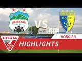 Highlight | Hoàng Anh Gia Lai giành chiến thắng ngoạn mục trước CLB Hà Nội