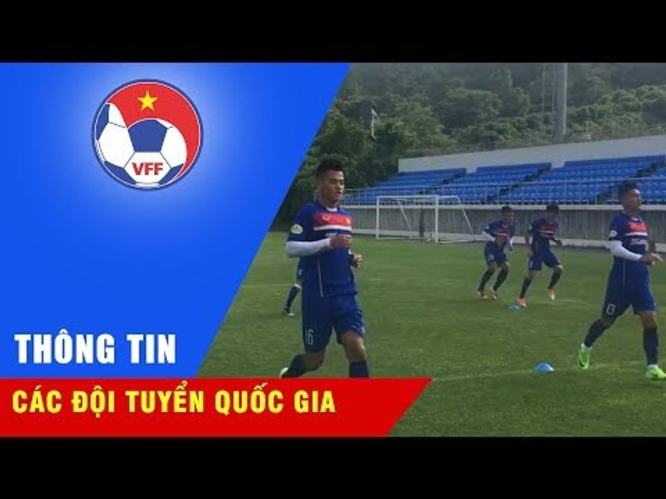 U22 VIỆT NAM CÓ BUỔI TẬP CHIẾN THUẬT ĐẦU TIÊN TRÊN ĐẤT HÀN QUỐC