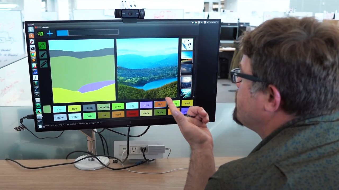 Behold, the AI model that turns rough sketches to photorealistic landscapes