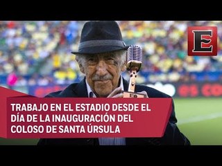 Fallece voz del Estadio Azteca