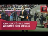 Salida de Volpi no modifica los objetivos de Querétaro: Jaime Ordiales