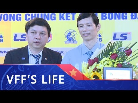 LỄ KÍ KẾT VÀ CÔNG BỐ NHÀ TÀI TRỢ GIẢI BÓNG ĐÁ U15 QUỐC GIA CÚP THÁI SƠN BẮC 2017