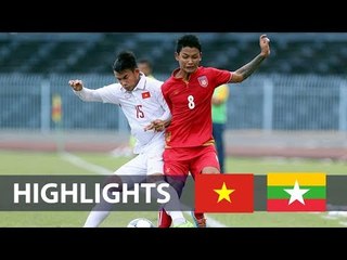 Khắc Khiêm tỏa sáng, U19 Việt Nam nhọc nhằn dành 1 điểm trước U21 Myanmar