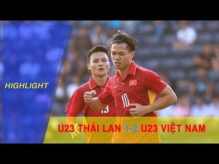 Highlight | Công Phượng lập cú đúp "nhấn chìm" U23 Thái Lan ngay tại Buriram
