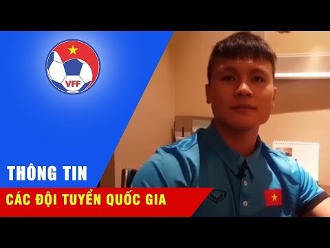 Những hình ảnh đầy cảm xúc và lời cảm ơn của Quang Hải gửi đến người hâm mộ