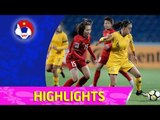 Highlights | ĐT nữ Việt Nam nhận thất bại thứ 2 tại VCK Asian Cup 2018