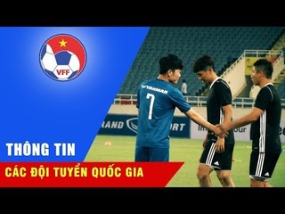 XUÂN TRƯỜNG "TAY BẮT MẶT MỪNG" KHI TÁI NGỘ CÁC ĐỒNG ĐỘI TẠI GANGWON FC