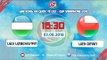 FULL | U23 UZBEKISTAN vs U23 OMAN | GIẢI BÓNG ĐÁ QUỐC TẾ U23 CUP VINAPHONE| VFF Channel