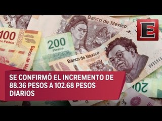 Confirman incremento al salario mínimo