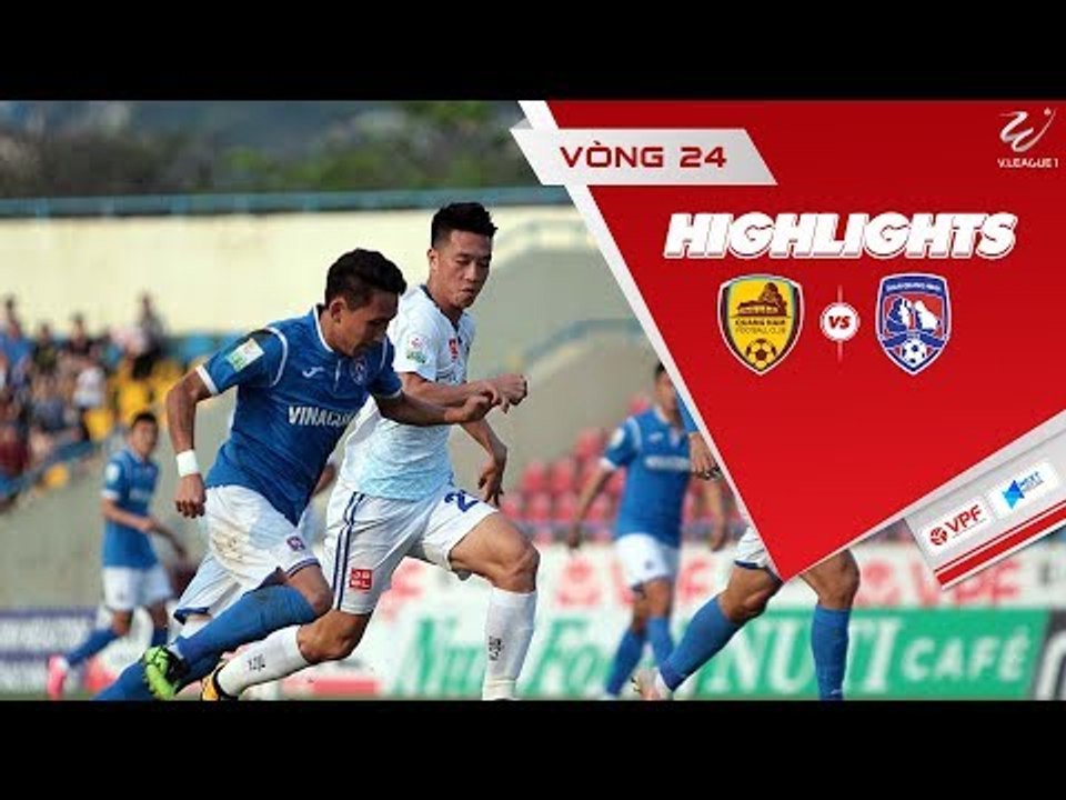 Than Quảng Ninh lội ngược dòng kịch tính trước Quảng Nam trên sân Tam Kỳ | VPF Media