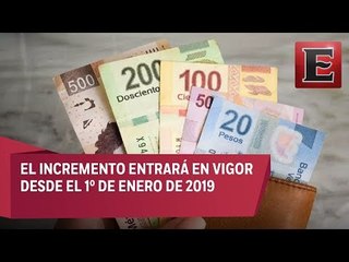 Publican resolución de salarios mínimos para 2019
