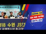 HLV Hoàng Anh Tuấn đặt mục tiêu cọ xát học hỏi tại giải U19 quốc tế Suwon JS Cup 2018 | VFF Channel