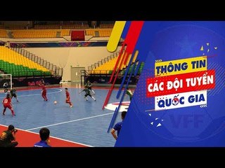 ĐT Futsal nữ Việt Nam giao hữu với ĐT Futsal nữ Thái Lan trước thềm VCK châu Á 2018 | VFF Channel