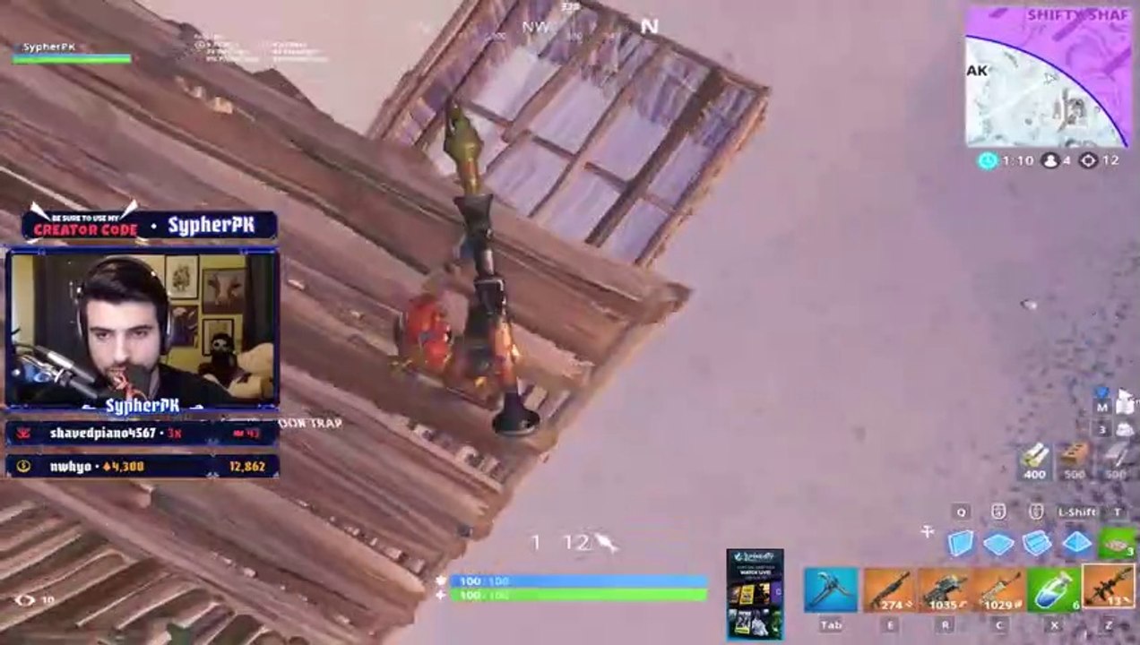 FORTNITE THE CRAZIEST 300IQ RPG PREDICTION! (Fortnite Battle Royale)