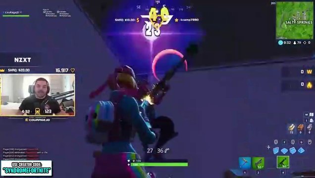 FORTNITE STREAMERS REACT TO -NEW- -GOLDEN GUN WRAP- IN FORTNITE! (RANKED REWARD)