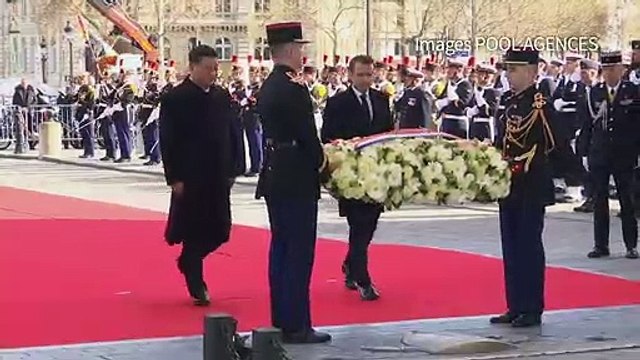 Entretien entre Macron et Xi Jinping à Paris