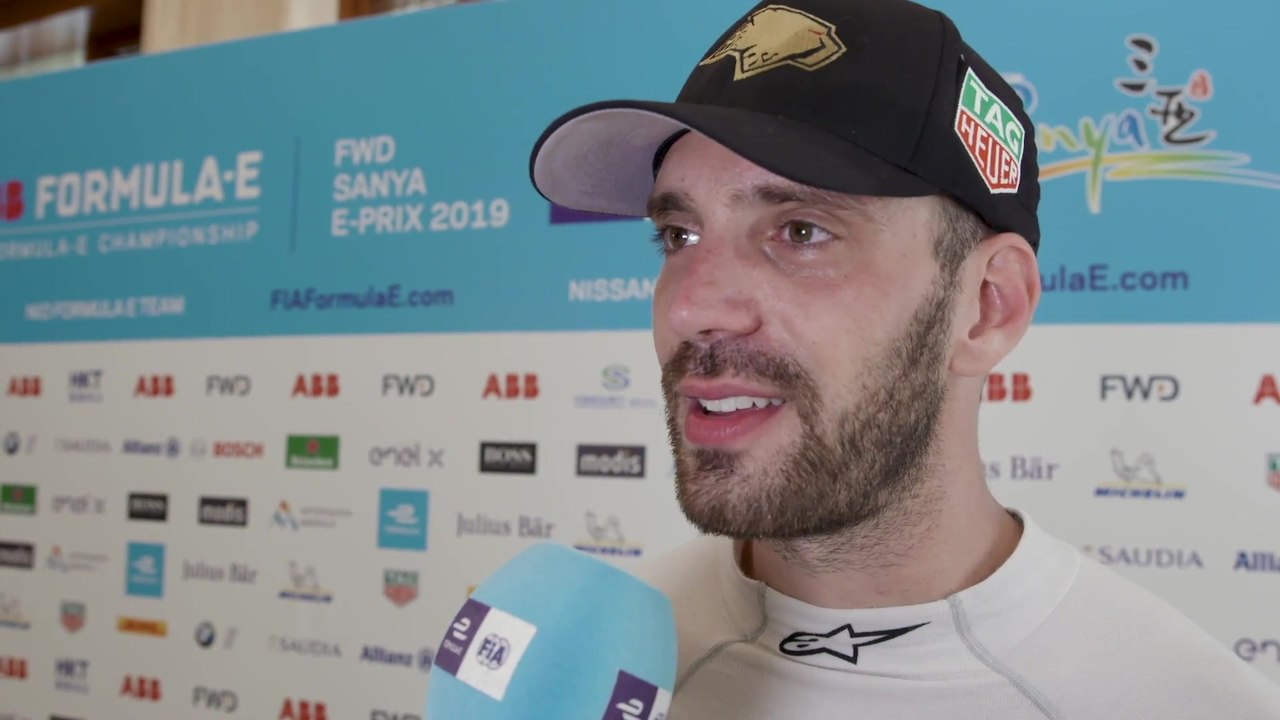 Formula-E FWD Sanya E-Prix - Jean-Eric Vergne Réaction