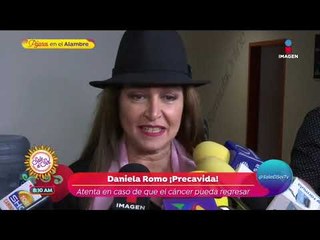 Daniela Romo celebra que Rebecca Jones ganó lucha contra el cáncer | Sale el Sol