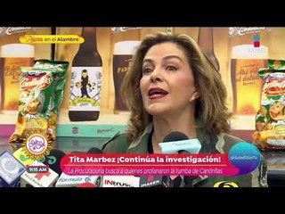 Tita Marbez lanza cervezas de la marca 'Cantinflas' | Sale el Sol
