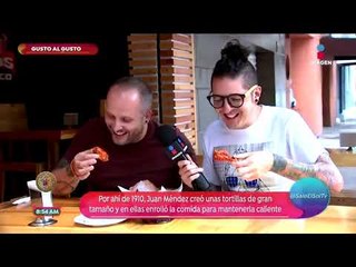 ¡Sajid se fue a probar los burritos más deliciosos de la CDMX! | Sale el Sol