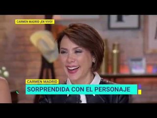 Carmen Madrid comparte su sentir de las fuertes escenas de "La Guzmán" | De Primera Mano