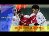 U23 Việt Nam giành vé vào tứ kết VCK U23 châu Á 2018 sau trận hòa U23 Syria