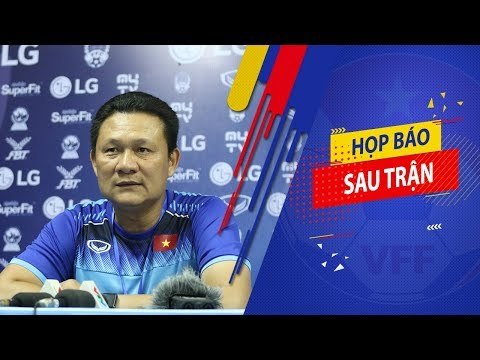 HLV Nguyễn Quốc Tuấn: Tôi hài lòng với kết quả hòa cùng ngôi đầu bảng | VFF Channel