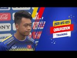 Hậu vệ Thành Chung quyết tâm chứng minh bản thân sau thành công ở VCK U23 châu Á 2018 | VFF Channel