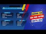 Bốc thăm chia bảng VCK U19 châu Á 2018 | U19 Việt Nam gặp lại người quen |  VFF Channel