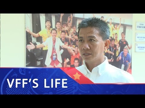 HLV Hoàng Anh Tuấn: Thi đấu với những đối thủ mạnh, giúp cầu thủ trưởng thành hơn | VFF Channel