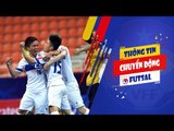 Ngược dòng ấn tượng, Thái Sơn Nam hiên ngang vào bán kết giải Futsal châu Á | VFF Channel