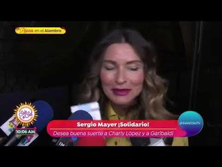 ¡Sergio Mayer se siente orgulloso de su hijo Sergio Mayer Mori | Sale el Sol