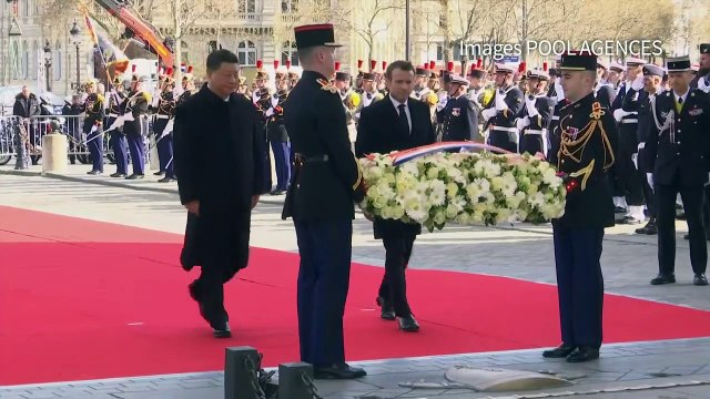 Entretien entre Macron et Xi Jinping à Paris