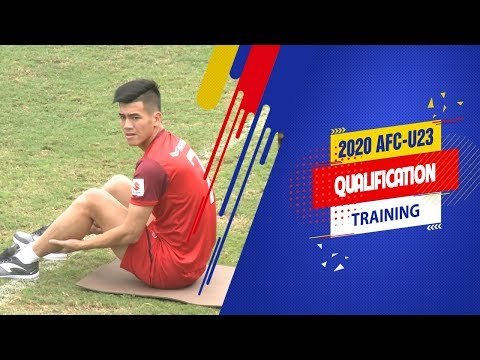 Tiến Linh vẫn chưa thể tập cùng các đồng đội ở tuyển U23 Việt Nam | VFF Channel