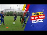 Buổi tập đầu tiên của U.19 Việt Nam trước cúp Tứ Hùng 2018 tại Qatar | VFF Channel
