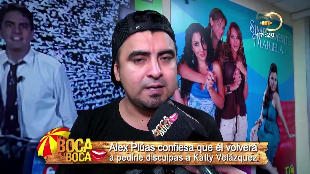 Alex Plúas indicó que nunca ha criticado a Katty Velázquez