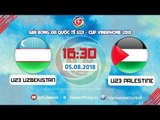 FULL | U23 UZBEKISTAN vs U23 PALESTINE | GIẢI BÓNG ĐÁ QUỐC TẾ U23 CUP VINAPHONE |VFF Channel