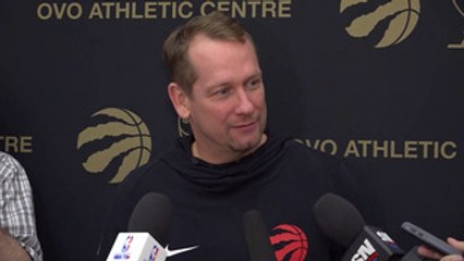 Raptors Practice: Nick Nurse - March 25, 2019